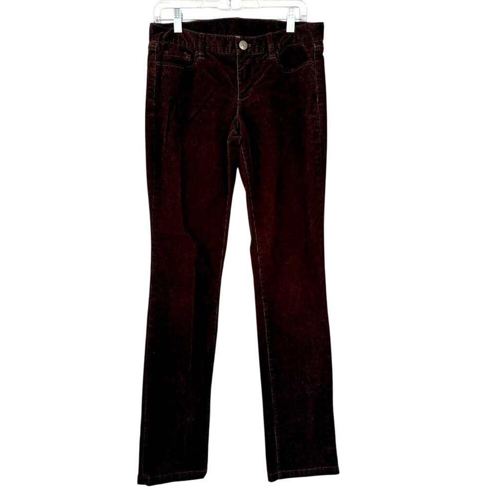 J. Crew City Fit Chocolate Brown Corduroy Pants Size 29T
